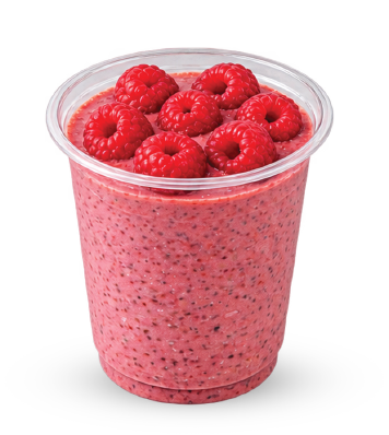 Raspberry Chia Seed Pudding